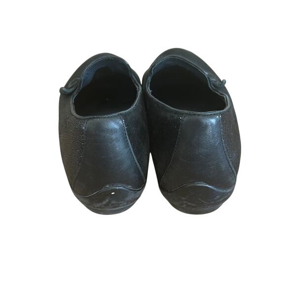 Dansko Olena Women’s Slip-On Loafers Black Blue Leather EU 41 US 10.5-11 - Picture 3 of 5